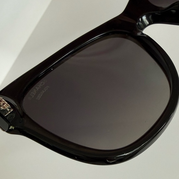 Chanel CC Polarized Black Authentic Luxury Brand Sunglasses - Picture 8 of 12